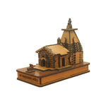Kedarnath Temple Wooden Miniature Showpiece