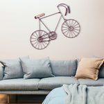 Home Shobha Automobile Metal Cycle Wall Decoration  Wall hanging Creative Metal Art for Living Room Bedroom Drawing Room Office Home Décor