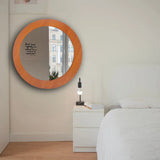 wooden dressing mirror