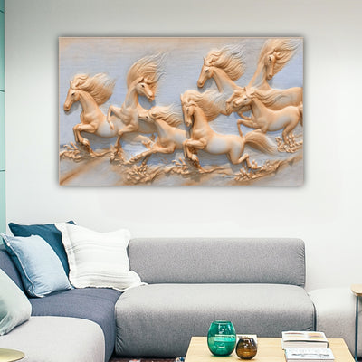 7 horse painting